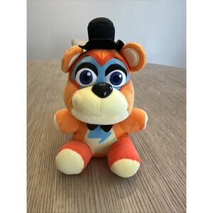 FUNKO FNAF Glamrock Freddy Plush Security Breach Authentic- Rare